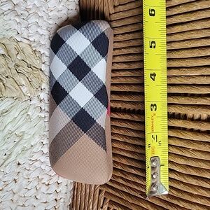 Burberry hard eyeglass/sunglass case